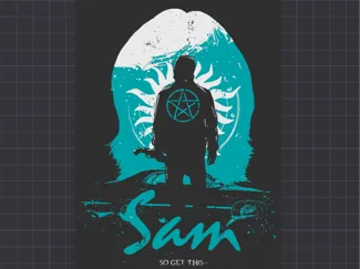 Sam Winchester Silhouette