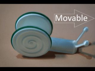 Gravity Snail Fidget Toy