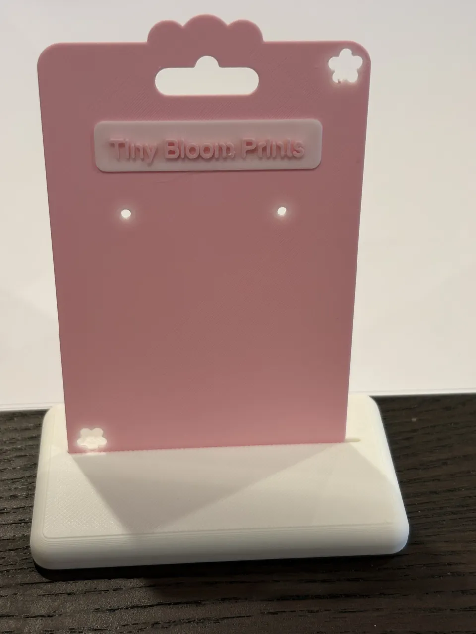 Custom Earring Display Card & Stand view 4