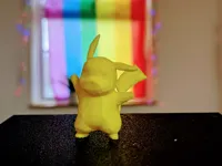 Pikachu low poly — photo 1
