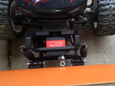 Snow plow mount RC 1:10