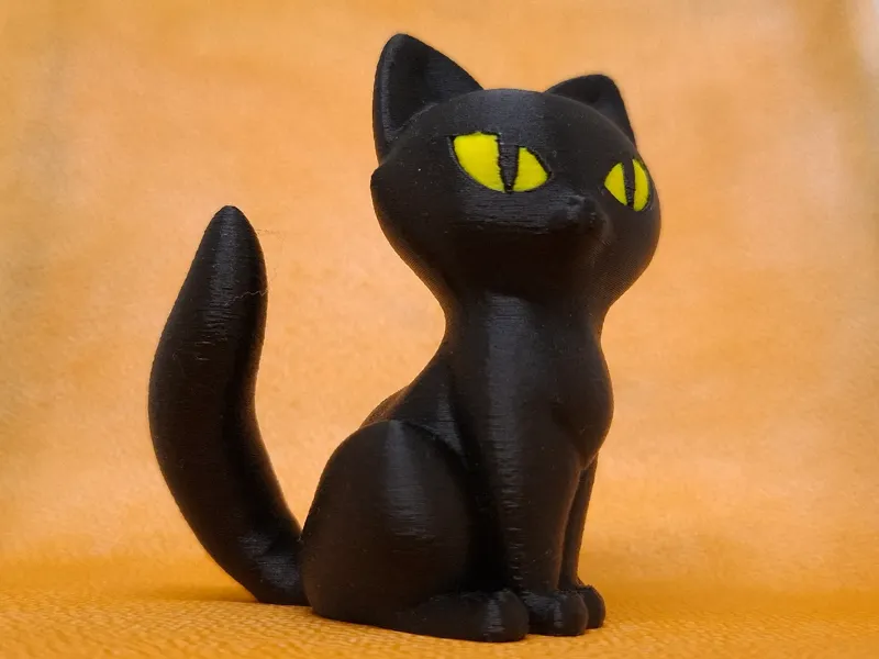 Cute Supportless Halloween Cat