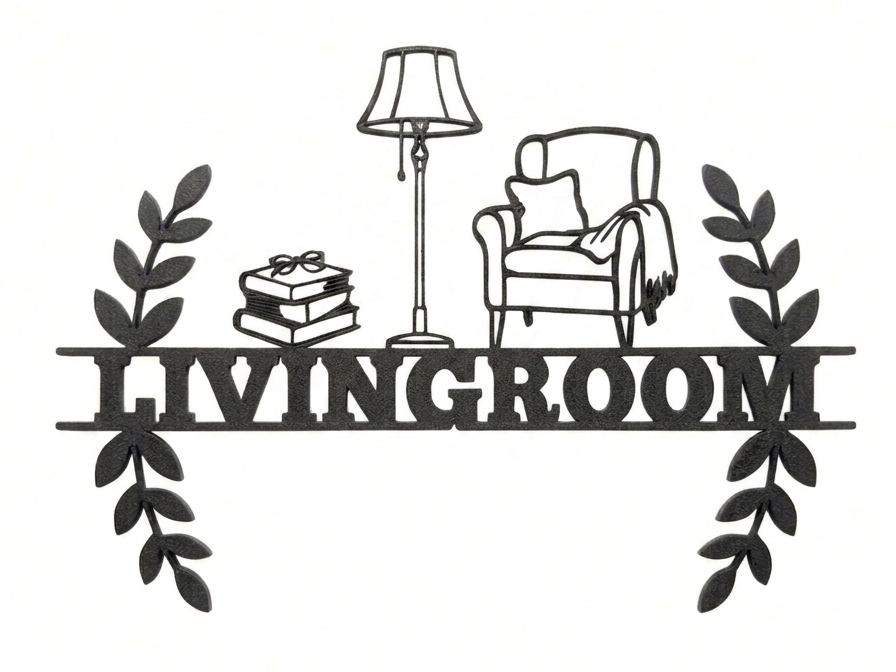 Schild Livingroom