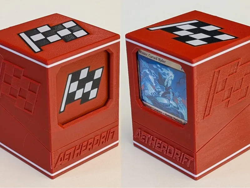 MTG Deck Box - Aetherdrift Design DFT