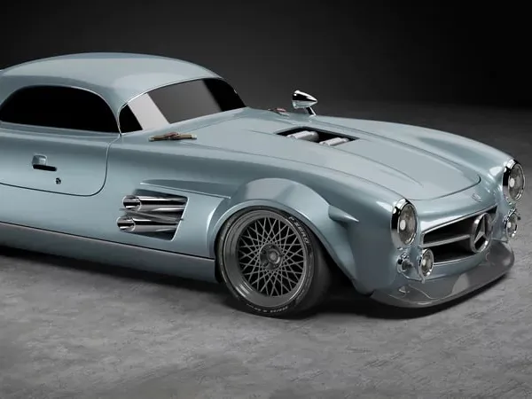 Mercedes-Benz 300 SL Consept car model
