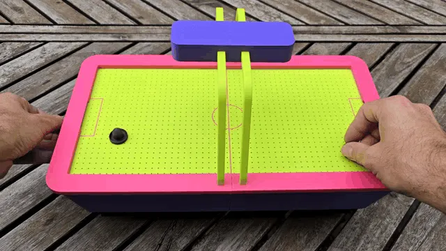 1/6 Scale Arcade Air Hockey Table - Fan Powered view 2