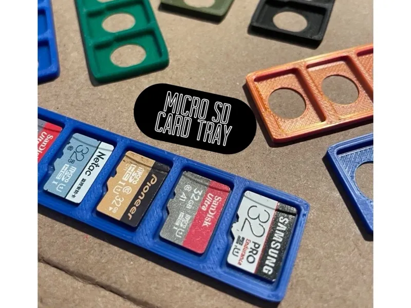 Micro SD Card Tray