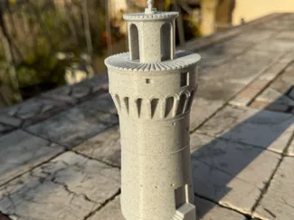 Clock Tower of Castrocaro Terme Italy