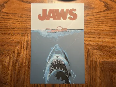 Jaws Movie Poster