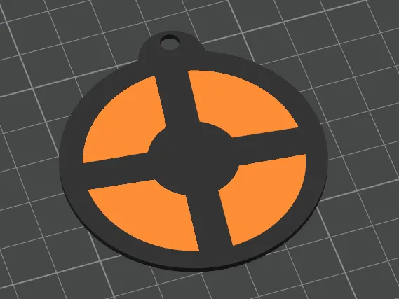 Team Fortress 2 keychain