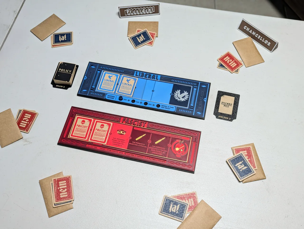 Secret Hitler Board Game view 2