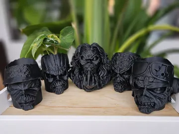 Maceta decorativa: Eddie-inspirierter Planter – Version 5 — vista de referencia 4