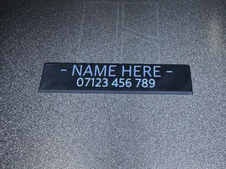 Peli 1510 Name Tag