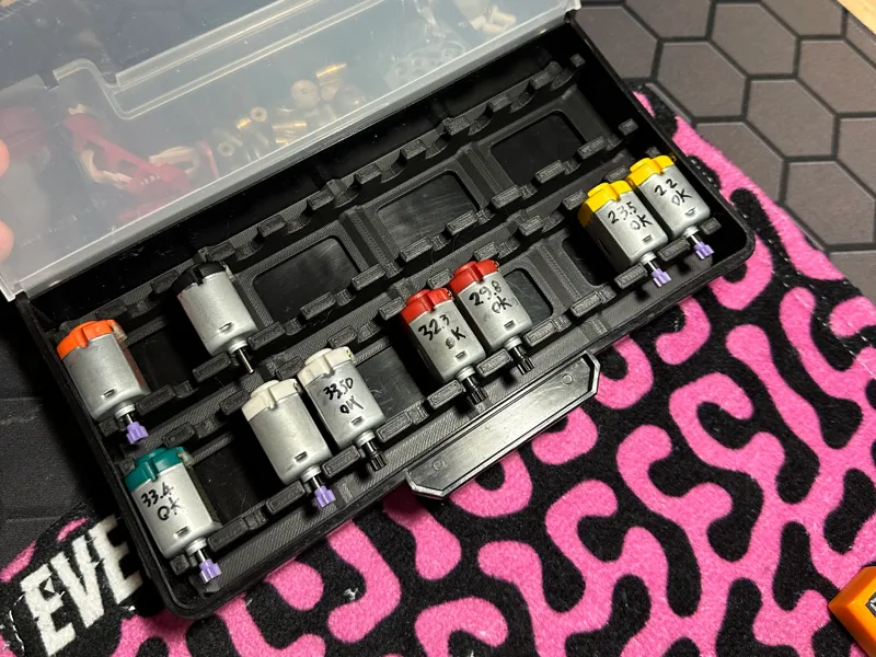 Portable Pit - Motor holder mini4wd