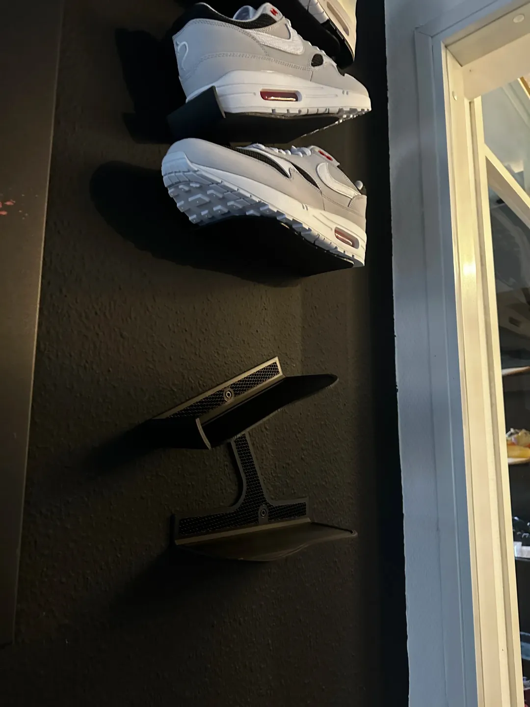 Wall-Mounted Shoe Rack – Minimalist and Functional view 3