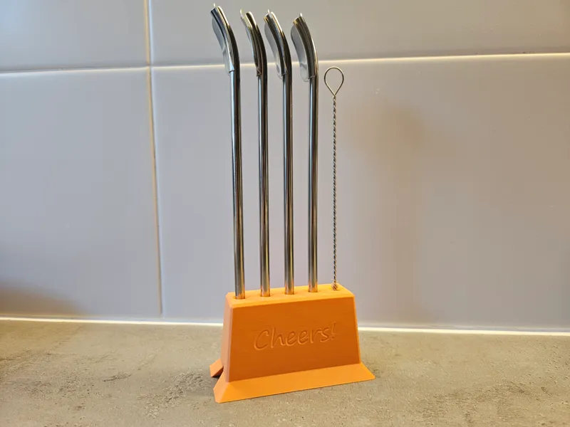 Reusable Straw Stand [customizable]