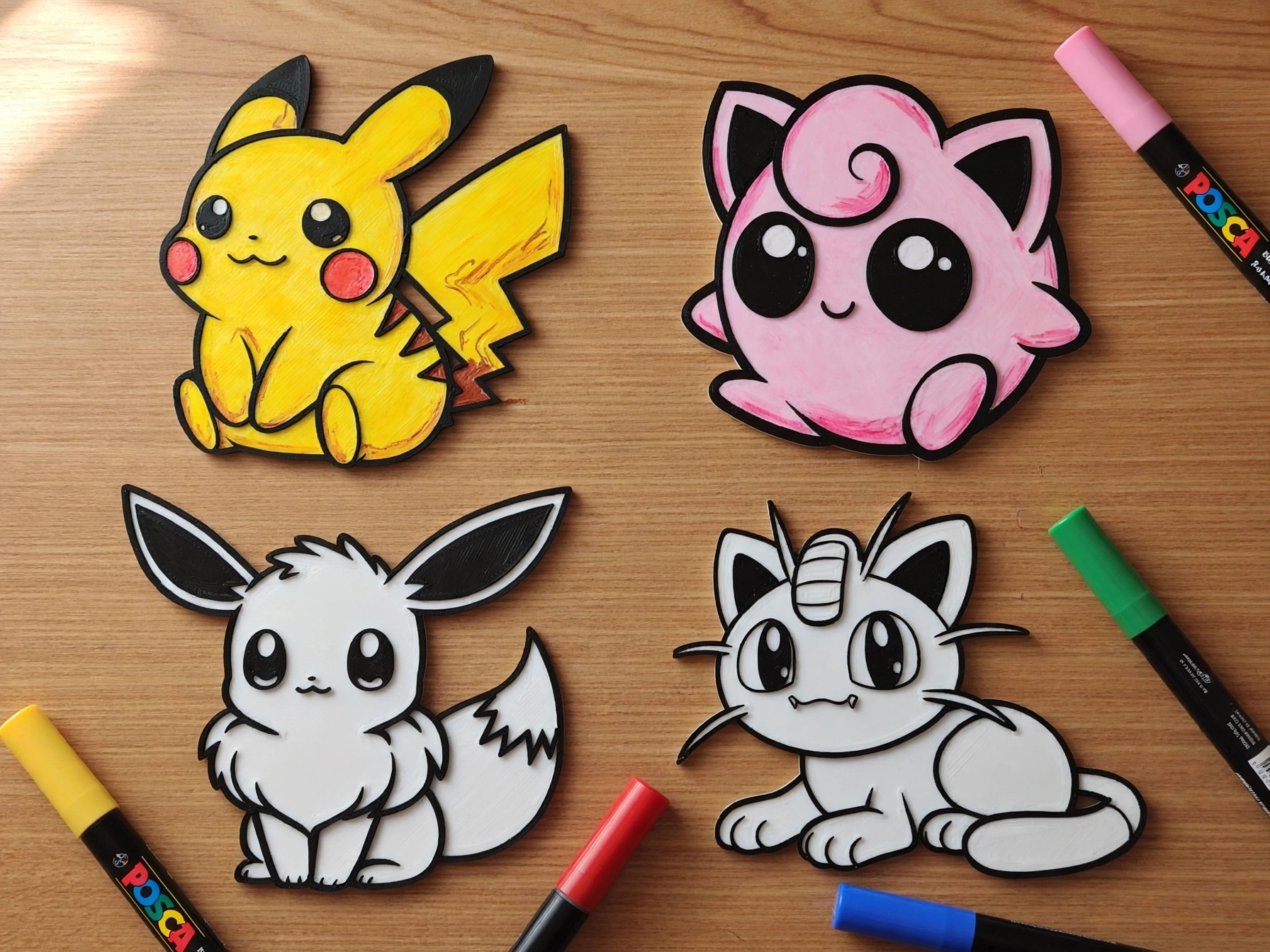 Cute Pokemon Paintable Set - 1