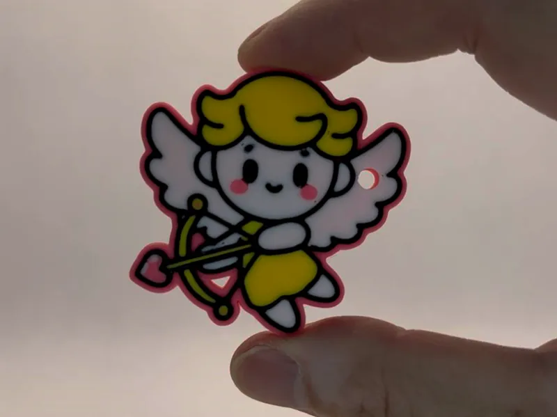 Valentine's Day Cupid - Magnetic Keychain