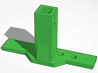 1/10 Scale Receiver for Hitch