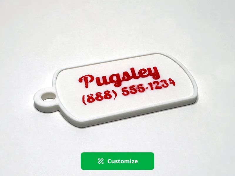 Dog Tag Generator - Military