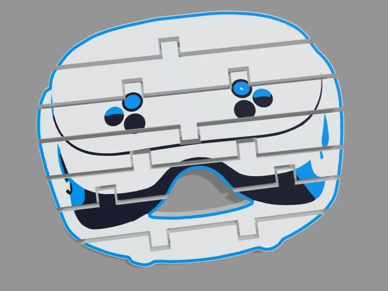 Meta Quest 3S flexi toy