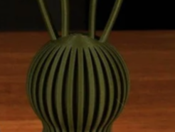 Modern Ribbed Bunny – Minimalist Easter Decor