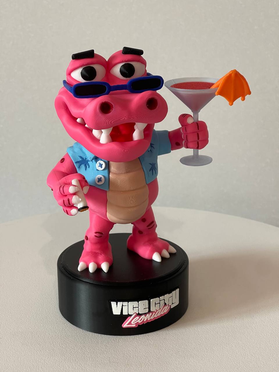 Macca the Gator Vice City Figure – AMS + Multipart - 1
