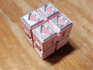 Heart Infinity Cube