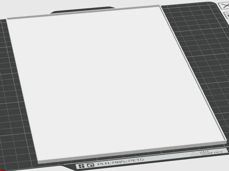 TPU Window Tray  with corners  151 x 250 x 0.8 mm