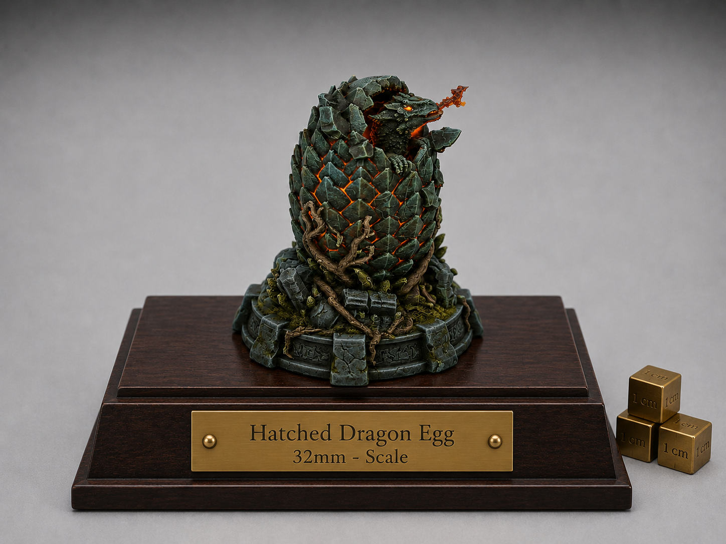 Hatched Dragon Egg Miniature