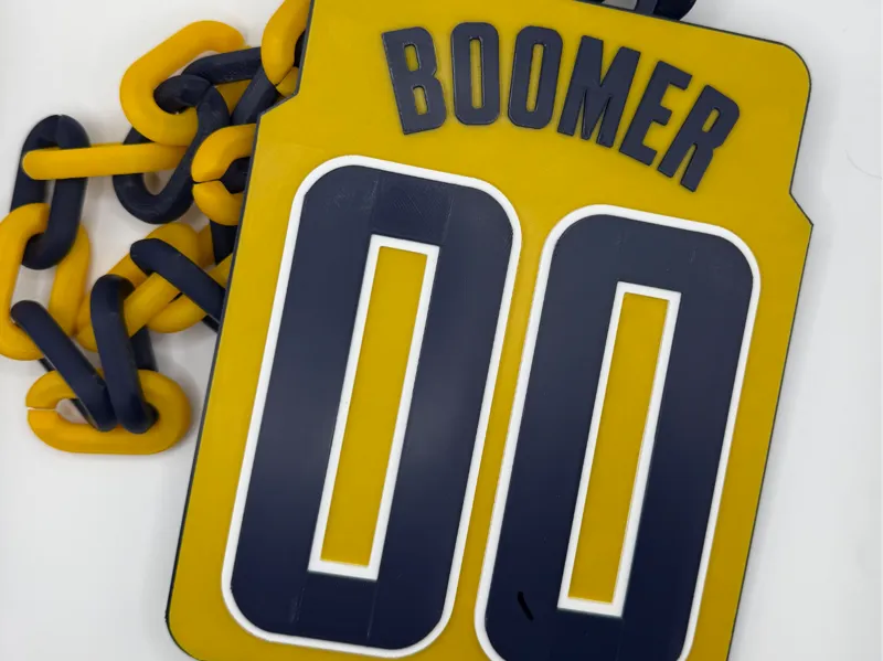 BOOMER INDIANA PACERS HYPE CHAIN