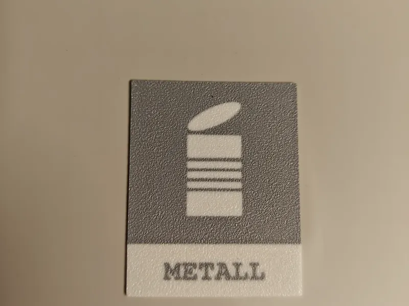 METALL Källsortering