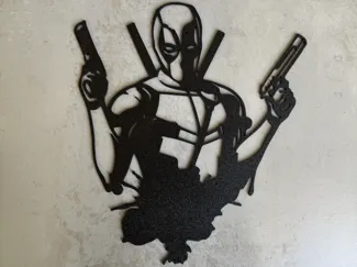 Deadpool Art mural 
