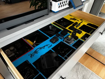 GoPro H8 & Insta360 X5 organizer