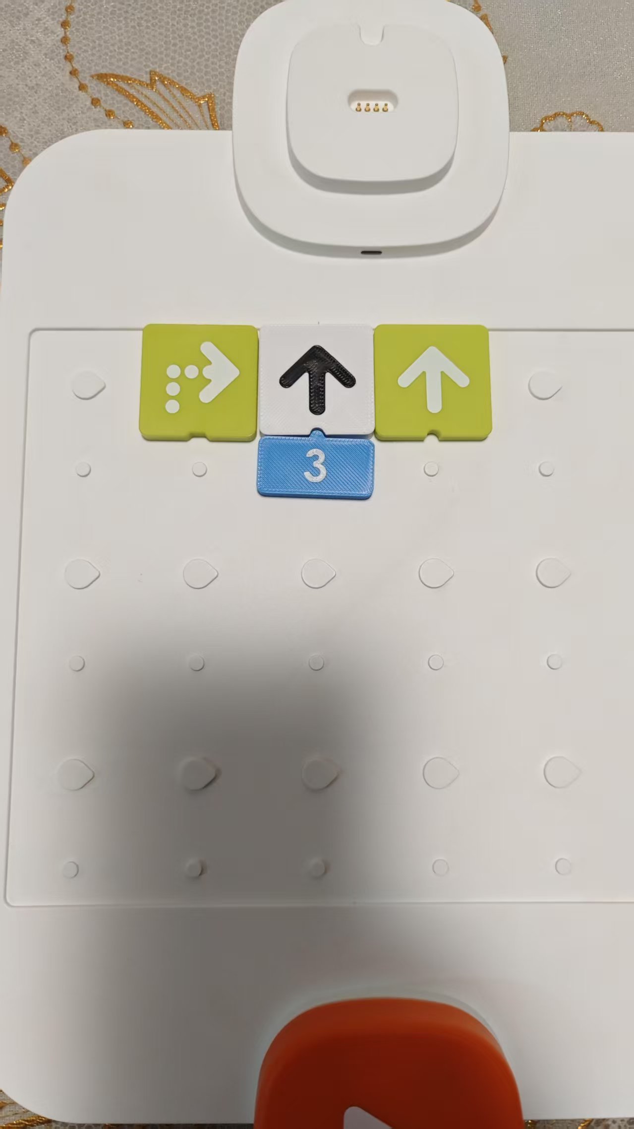 Miniatura 2 do modelo 3D 玛塔机器人运动模块matata（方向 数字）