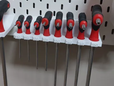 T-Style Torx Holder for Skadis Board