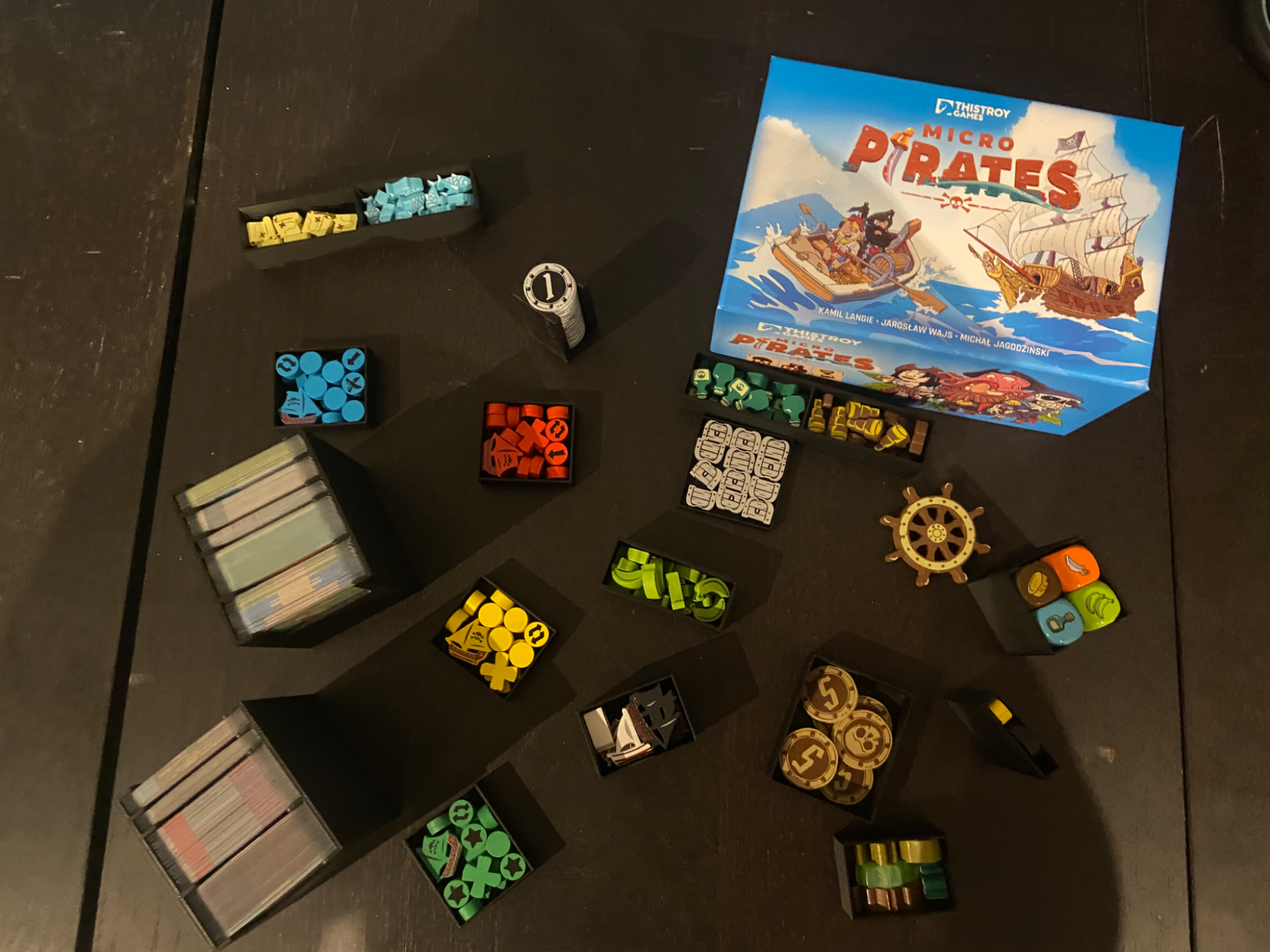 Micro Pirates - Boardgame Insert