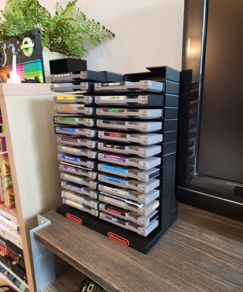 Support pour 2 cartouches NES