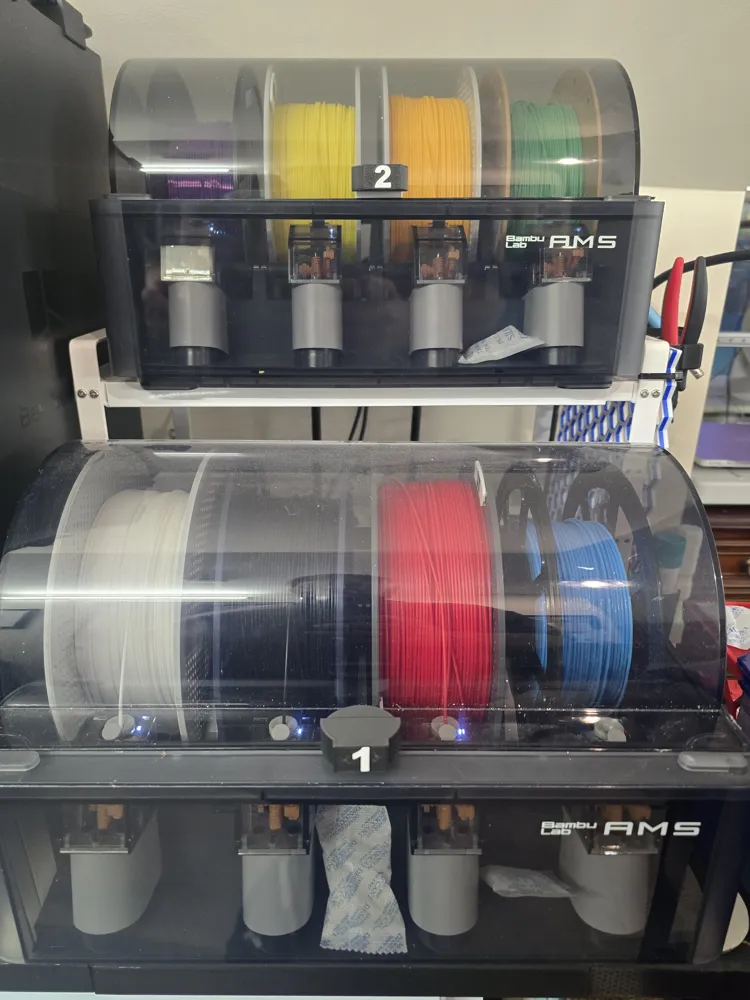 AMS Indicator Identifier label - Free 3D Print Model - MakerWorld