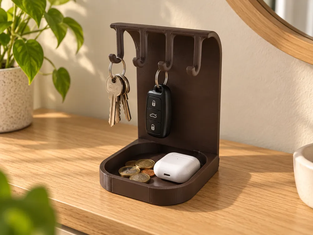 Storage Rack Png Template Key holder pocket organizer storage - Free 3D Print Model - MakerWorld