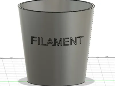 waste filament bin