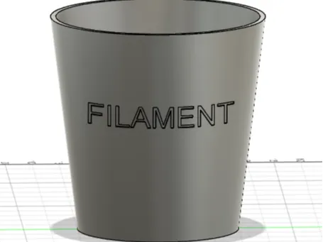 waste filament bin