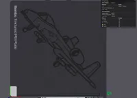 Décoration murale avion A-10 Thunderbolt — photo 4