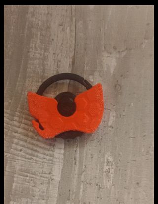 EASY KEY - KEY RING - FAST PRINTING, SUPPORT ALREADY INTEGRATED