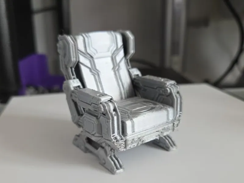 Sci-Fi Single Sofa - Diorama for Figures