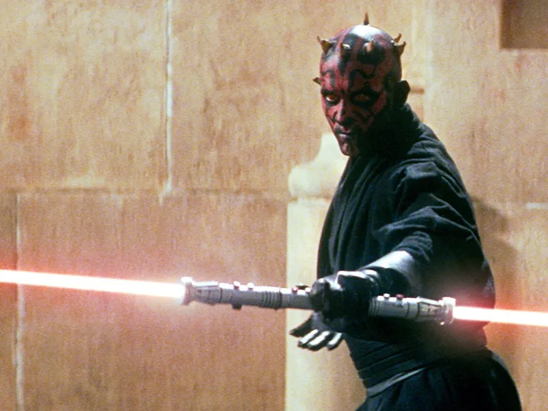 Darth Maul's lightsaber