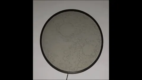 Large Illuminated Lunar Wall Lamp - Version 2 view 3
