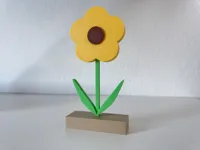 Blume mit Sockel - 0.2mm layer, 3 walls, 20% infill