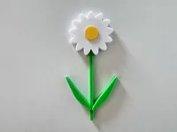 Margerite mit Sockel - 0.2mm layer, 3 walls, 20% infill