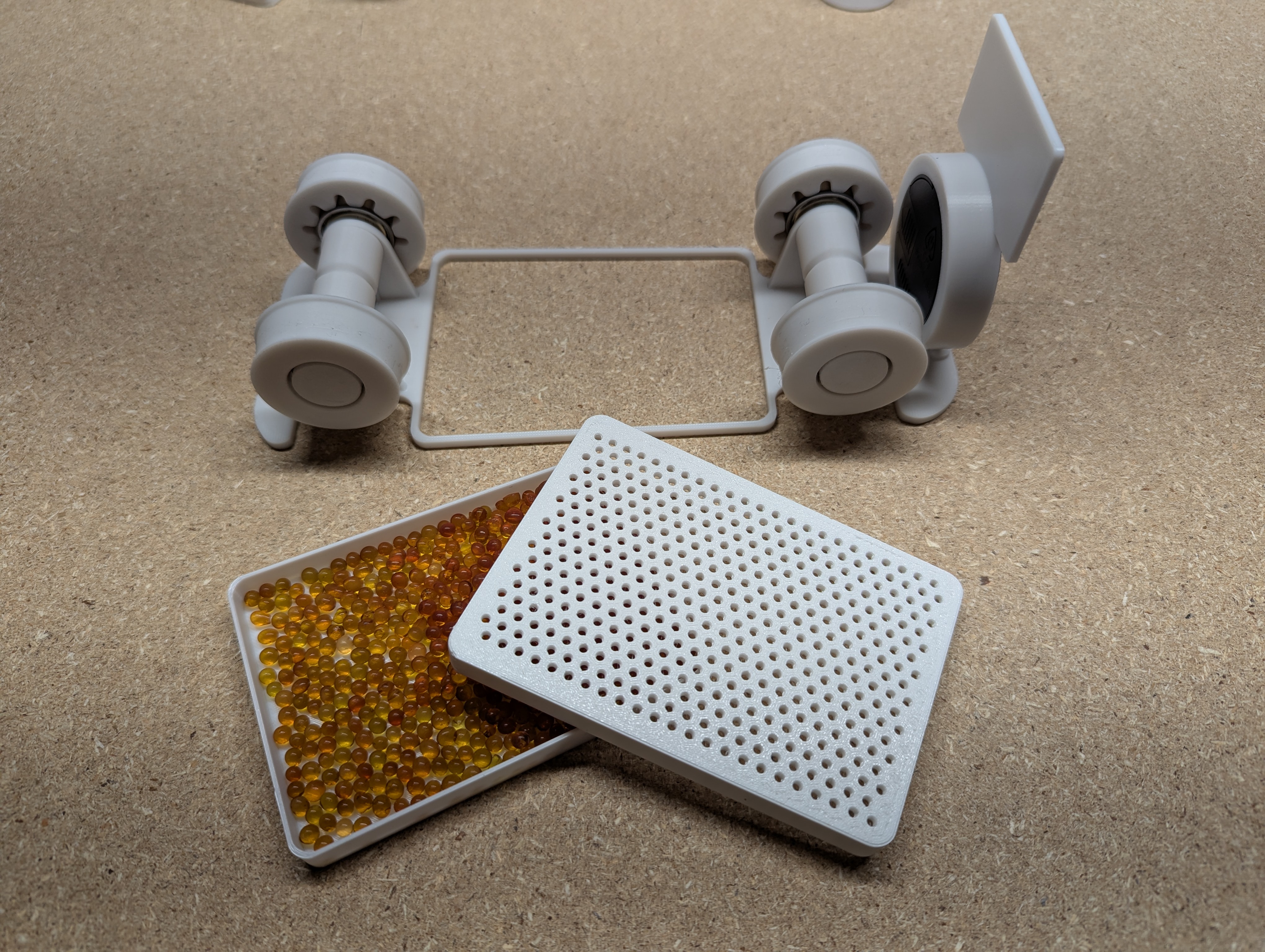 Miniatura 3 do modelo 3D Cereal Dry Box Roller System